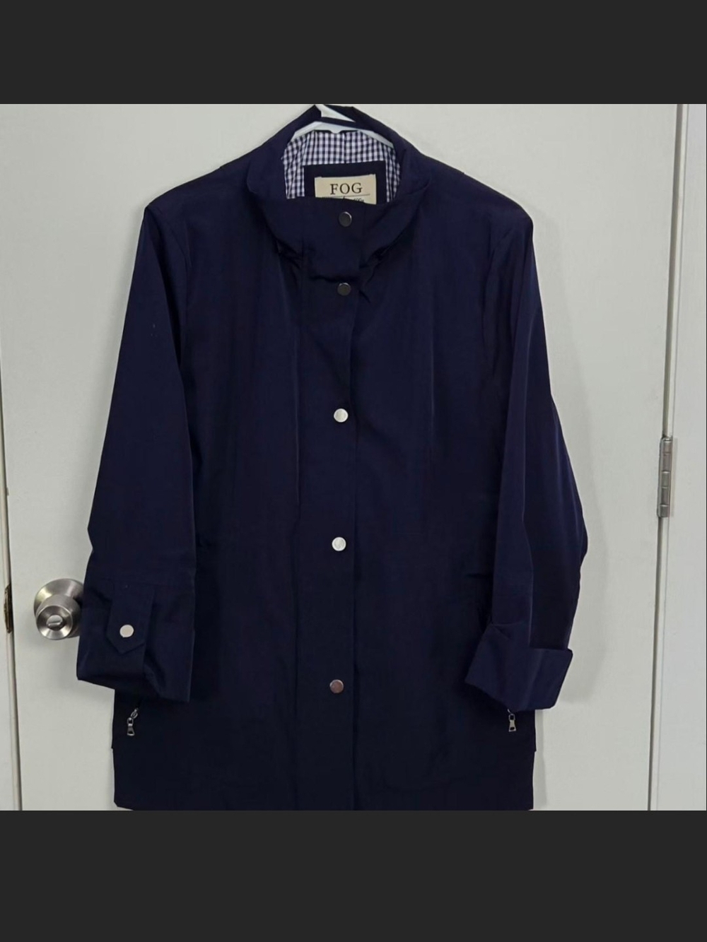 London Fog Classic Navy Trench Coat